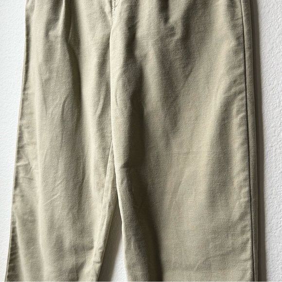 Madewell Cream Tan Moleskin Pleated Balloon Pants Sz 26 - Picture 5 of 14